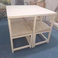 میزغذاخوری4نفره کم جا|میز و صندلی غذاخوری|بندر گناوه, |دیوار