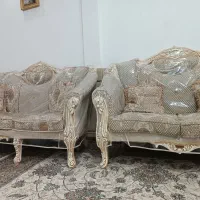 مبل۷نفره بامیزوعسلی درحدنو|مبلمان خانگی و میز عسلی|دورود, |دیوار