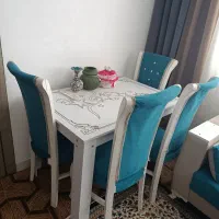 میز غذا خوری ۴نفره|میز و صندلی غذاخوری|زنجان, |دیوار