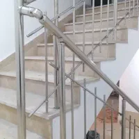 نرده استیل ۳۰۴ و۲۰۱ ومشکی|عمده‌فروشی|آمل, |دیوار