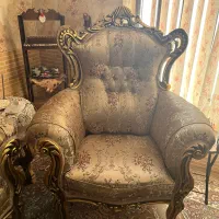 مبل سلطنتی ۹ نفره|مبلمان خانگی و میز عسلی|شیراز, مسلم|دیوار