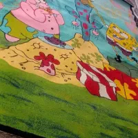 گلیم فرش|گلیم، جاجیم، گبه|کاشان, امیرکبیر|دیوار