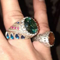 انگشترموزانایت.یاقوت.الکساندریات|جواهرات|قم, شهرک فاطمیه|دیوار