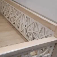 تخت سنتی دست ساز چوب راش|تخت و سرویس خواب|اصفهان, بهارستان (مخابرات)|دیوار