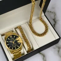 ست ساعت مچی مردانه سه تکه شیک پرداخت درب منزل