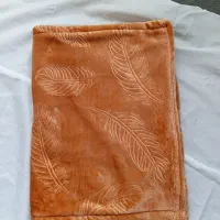 پتو پلیسه دو نفره و روبالشت