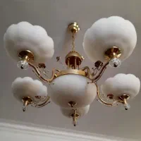 لوستر کلاسیک ۵ شاخه جفت