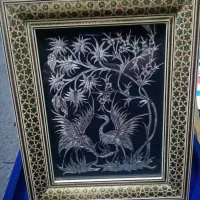 فروش قاب خاتم هم نقاشی مینیاتوری هم قلم زنی