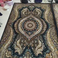 فرش شش متری دو عدد رنگ سورمه ای|فرش|کرج, محمود آباد|دیوار