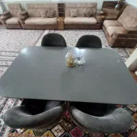 مبل راحتی سالم درحد نو ومیز غذا خوری سالم|مبلمان خانگی و میز عسلی|محمودآباد, |دیوار