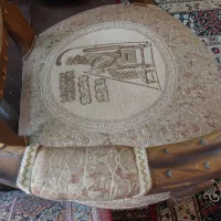 مبلمان کلاسیک ۹ نفره کاملا نو به همراه میز شیشه ای|مبلمان خانگی و میز عسلی|داراب, |دیوار