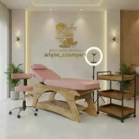 فروش پکیج کامل تخت و صندلی و ترولی و رینگلایت|آرایشگاه و سالن‌های زیبایی|تهران, شهرک ابوذر|دیوار