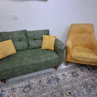 مبل راحتی هفت نفره و ناهار خوری چهار نفره