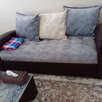 مبل۷نفره بامیزوسط وعسلی.سالم وتمیز ۶میلیون تومان|مبلمان خانگی و میز عسلی|تهران, خانی آباد نو جنوبی|دیوار