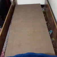 ۲عدد تخت یک نفره بدون تشک mdf