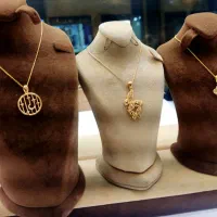 پلاک زنجیر طلا کم اجرت