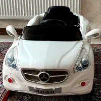 ماشین شارژی مرسدس بنز سفید