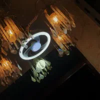 لوستر و لامپ