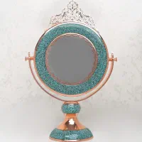 آینه شمعدان فیروزه و مس برند آقاجانی|آینه|تهران, ستارخان|دیوار