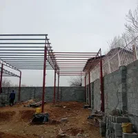 شیروانی اسکلت فلزی  رابیتس