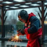 سلام جوشکاری سیار با چهل سال سابقه کاری