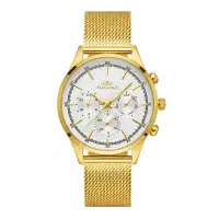 ساعت مچی عقربه ای مردانه الگانس حصیری(سه موتوره)