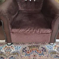 یک دست مبل راحتی هفت نفره|مبلمان خانگی و میز عسلی|گلپایگان, |دیوار