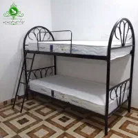 تخت دوطبقه فلزی|تخت و سرویس خواب|اهواز, نادری|دیوار