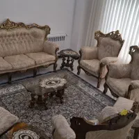 یک دست ست سلطنتی ۹نفره|مبلمان خانگی و میز عسلی|بابل, |دیوار