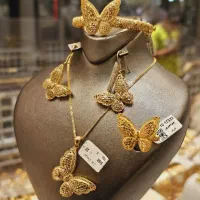فروش سرویس طلا طرح پروانه کد21560