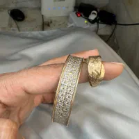 ده ونیم گرم طلایک انگشتر و النگو