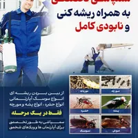 سمپاشی تخصصی آپارتمان و ویلا