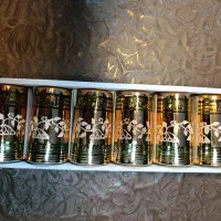 لیوان نوار طلایی کُره ای|ظروف سرو و پذیرایی|اصفهان, سرتاوه|دیوار