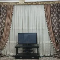 پرده کامل با کتیبه عالی دوسال نصب