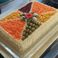 ژله ، کیک مرغ ،کیک ، کوکی