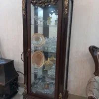 بوفه سلطنتی قهوه ای طلایی شیک