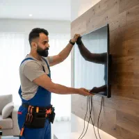 پایه تلویزیون نصاب براکت متحرک چرخشی «مدل سون7»