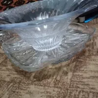 تعدادی بلور ومیوه خوری وشکلات خوری همه نو|ظروف سرو و پذیرایی|رشت, استقامت ۲|دیوار