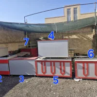 فروش فوری تعدادی میز ام دی اف فروشگاهی