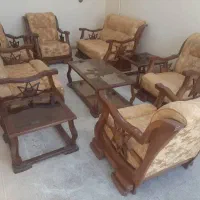 مبلمان دست ساز (چوب جنگلی)|مبلمان خانگی و میز عسلی|شیراز, بالا کفت|دیوار