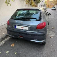 ۲۰۶ تیپ ۶ اتوماتیک مدل ۸۶