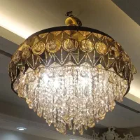 لوستر الماسی بزرگ و نو