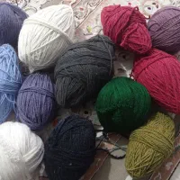 مقداری بند رنگی برای گلیم و خورجین