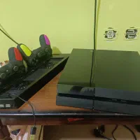 ps4 فت 2 دسته به همراه شارژر و فن خنک کننده|کنسول، بازی ویدئویی و آنلاین|گرگان, |دیوار