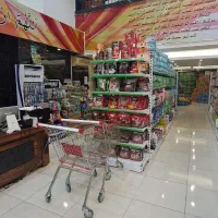 قفسه دوطرفه هایپری سفید و سیاه|فروشگاه و مغازه|بهشهر, |دیوار