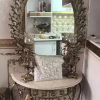 آینه شمعدان برنجی|آینه|ورامین, ورامین|دیوار