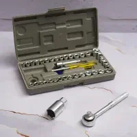 جعبه بوکس ابزار کامل 40و46 عددی دارای ضمانت خرید