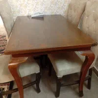 میز غذا خوری چهار نفره|میز و صندلی غذاخوری|قرچک, باقرآباد|دیوار