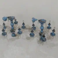 ۲ عدد لوستر ۵ شاخه کاملا سالم