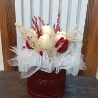 باکس شمع گل جاودان